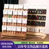 En Stock Exhibidor de Joyería de Madera Maciza de Gran Capacidad Soporte para Tarjetas de Aretes Soporte de Exhibición para Joyería