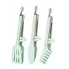 Pala de Cocina Doméstica Tipo Pala de Silicona para Hornear Pan Clip para Alimentos con Soporte Antiadherente Clip para Parrilla Clip para Pescado Frito Bistec