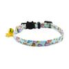 Nuevo collar transfronterizo para mascotas, diseño de tela, bonito collar de dinosaurio para gato, accesorios de dinosaurio, collar para mascotas