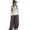 Conjunto de Dos Piezas para Niña con Camiseta de Manga Larga Estampada con Letras y Pantalones Casuales 2026 Nuevo de Moda Versátil Moda para Niña Grande 9