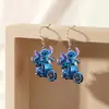 Pendientes Acrílicos Transfronterizos Navidad Lindos Japoneses y Coreanos Divertidos Dibujos Animados Lilo y Stitch Decoración de Pendientes