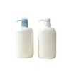 Botella de Plástico PE con Dispensador para Gel de Manos de 500 ml, Botella para Gel de Ducha y Champú, Botella de Artículos de Tocador de Hotel de Gama Alta