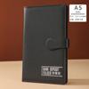 Libro de Almacenamiento de Libreta de Ahorro, Portafolio para Libretas, Portadocumentos de Alta Gama Cubierto en Piel Impermeable, Carpeta de Archivo Segura de Gran Capacidad, Libro de Información al por Mayor