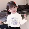 Y2238# camiseta interior de cuello semi-alto para niños otoño e invierno cálida con forro polar de manga larga para niños y niñas grande de terciopelo camiseta de otoño