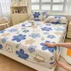 2026 Modelo Nuevo Algodón Lavado Sábana para Cama de Dormitorio Estudiantil Pieza Única Protector de Cama Cubierta de Cama Cubierta Protectora Funda de Almohada