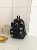 Mochila Nueva de Aspecto Elegante Estilo Japonés Ins Fresca y Dulce con Lazo para Estudiantes de Secundaria y Preparatoria Mochila Ligera de Gran Capacidad