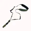 Alça de Arma Cruzada para Ombro Largo ao Ar Livre, Corda Tática de Nylon, Alça de Arma de Ponto Único Estilo Americano, Alça de Arma Tática Cs para a Vida Real