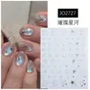 Pegatinas para Uñas Estrella Plateada 2026 Nuevo Modelo Estrella de Cinco Puntas Lámina Dorada Adhesivas Calcomanías para Uñas Decoraciones de Moda Más Vendidas