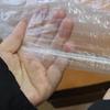 Toalha de mesa descartável Bozhijie capa de mesa elástica com boca descartável à prova d'água e óleo capa de mesa transparente com cordão