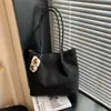 Bolsa Tote de Gran Capacidad para Mujer, Tendencia de Principios de Invierno Nuevo Estilo, Bolso de Hombro Texturizado para Mujer, Bolso de Mano Casual de Moda para el Trabajo