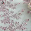 Moda Nuevo Bordado Plano Vestido Chino Tradicional Cheongsam Ropa Base de Malla Tela de Bordado Plano