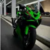 Adecuado para Parabrisas Kawasaki Zx6R Zx-6R 2024 Parabrisas Frontal de Carreras Modificado, Parabrisas Elevado y Engrosado para Protección contra el Viento