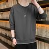 Nuevo Suéter de Primavera para Pareja Cuello Redondo Manga Larga Top Casual Moda Coreana Suéter Pulóver Estampado para Hombre