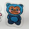Patches Bordados de Animação de Desenho Animado, Bordado Plano, Patches Bordados com Borda a Laser, Vários Estilos, Patches Decorativos para Reparo de Furos em Roupas