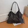 Bolsa Tote Grande de Lona con Estrella Estilo Coreano para Mujer 2026 Nueva Moda Tendencia Letras Versátil de Hombro Único y de Mano para Viaje