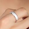 Estilo Coreano Venta Caliente Arena Brillante Anillo Abierto Esmaltado Agresivo Personalizado Dedo Índice Único Anillo para Hombres Chapado en Platino Anillo