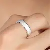 Anillo Abierto Esmerilado de Estilo Coreano de Venta Caliente Anillo Simple Personalizado Agresivo Florín Anillo para Dedo Índice Anillo con Forma para Hombre Plateado