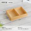 Compartimento Grande Bandeja Rectangular de Madera para Almacenamiento de Escritorio Organizador de Varios Caja Decorativa de Madera Retro Juego de Cinco Piezas