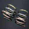 [02] Pulseira de titânio e aço com design popular, fecho de parafuso, pulseira de casal, versão alta do cartão home da quinta geração, diamante colorido