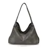Yue Zi 2026 Otoño Temprano Nueva Bolsa Popular para Mujer de Gran Capacidad Versátil Bolso de Hombro Cruzado Bolso Cubo de Textura Simple