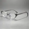 Gafas de sol estilo retro de Hong Kong ojo de gato con parte superior plana estilo ins coreano adelgazantes mismas que las celebridades de internet gafas de sol con protección de luz azul con parte superior plana L28102