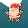 Accesorios para el cabello hechos a mano con impresión navideña directa de fábrica con dibujos animados de Papá Noel, muñeco de nieve, oso, pingüino