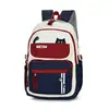 Mochilas de novo estilo para homens e mulheres, mochilas da moda de grande capacidade, estilo universitário, bolsas escolares versáteis para alunos do ensino fundamental II e médio, atacado