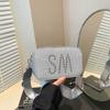 Bolsa de Cámara Nueva Transfronteriza Moda Versátil para Mujer Mochila Cruzada con Correa Ancha para el Hombro Bolso de Hombro PU con Sentido Avanzado