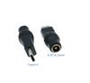 USB macho y hembra a CC macho 3.5 * 1.35mm 4.0*1.7 5.5*2.1 2.5 enchufe de alimentación cabezal de carga