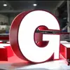 Mini letras luminosas, letras acrílicas sin borde, letras luminosas de acero inoxidable con iluminación de borde, publicidad para fachadas de tiendas de conveniencia y salones de belleza