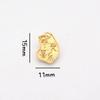 Ping An Joy Colgante de Oro Arena Colgante Pulsera DIY Accesorios de Pulsera Gufa Oro Marca Xiaofu Accesorios de Cuentas de Campana