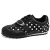 Zapatillas de Entrenamiento Alemanas Negras de Suela Gruesa para Mujer 2026 Otoño Nuevo Estilo Retro Versátil Par que Aumenta la Altura con Faldas Zapatillas Deportivas de Caña Baja