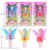 Muñeca de Princesa para Niños, Muñeca Barbie Hada de las Flores, Juguete de Disfraz de Niña Sirena, Accesorios de Caballo de Hada, Villa