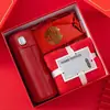 Recuerdos de Boda, Damas de Honor, Padrinos y Empleados, Regalos de Agradecimiento Prácticos, Juego de Caja de Regalo con Termo para Boda