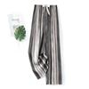 Calça Feminina de Verão Fina de Pernas Largas em Algodão e Seda Primavera e Outono Roupa Externa Algodão Artificial Calça Pijama para Caminhar Calça de Praia Tamanho Plus