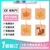 Tarjetas de Fragancia Culturales y Creativas Estilo Chino, Artículos con Forma Especial de Abanico con Personajes de Celebridades y Anime, Hechos a Medida con Tus Propias Imágenes y Diseños