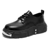 Zapatos Derby para hombre, de alta gama, modernos, nueva moda, versátiles, con puntera ancha, zapatos de Mickey, zapatos casuales para hombre, estilo británico