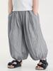 Pantalones Anti-Mosquitos Changguo Clothing para Niños, Pantalones de Verano Nuevos Finos Tipo Linterna para Niños, Pantalones de Tres Cuartos para Niños