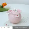 Juego de Té de Viaje Flor Hecha a Mano 38 Diosa Festival de Enfermeras Taza Expreso Rosa Simple Portátil para Viaje Juego de Té Actividad Ceremonia