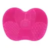 Almohadilla de lavado tabla de lavado artefacto de limpieza de brochas de maquillaje almohadilla de limpieza con ventosa limpiador de silicona herramienta para brochas de maquillaje
