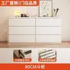 Tocador habitación moderna minimalista cómoda cajonera integrada apartamento pequeño lujo ligero mesita de noche tocador gabinete tocador mesa de maquillaje retráctil