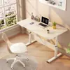 Mesa de escritório, mesa de estudo para estudantes, mesa para casa, escrivaninha de mesa, mesa para computador, mesa com ajuste de altura manual, mesa com ajuste de altura