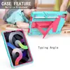 Comercio exterior para iPad air5/pro11 bolsa de aire todo incluido anticaída real soporte plegable en forma de T cubierta protectora plana