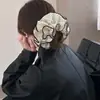 Scrunchie de Renda Estilo Coreano para Mulheres 2026 Novo Estilo Elástico de Cabelo Estilo Preguiçoso Corda de Cabelo Grande Acessório para Coque Flor de Cabelo