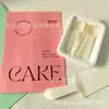 Conjunto de Talheres para Bolo de Aniversário, Prato de Polpa de Madeira Espessada com Faca e Garfo, Conjunto Combinado Espessado Descartável, Prato de Jantar, Prato para Velas