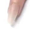 PMMA Resistentes y Ajustados Uñas Postizas Doble Cara Mate Sin Grabado Código de Lima Uñas de Colores Uñas Trapezoidales Arte de Uñas Color Natural