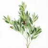 Fábrica de Arte Floral Qi Hao Venta al por Mayor 7 Tipos de Hojas de Fruto de Olivo, Plantas Verdes Artificiales, Flores Artificiales, Hojas Artificiales [Promoción]