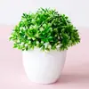 [Jazmín Medio] planta de simulación bonsái planta en maceta lasaña decoración del hogar floral artificial regalo creativo adornos