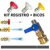 Lavadora de Alta Presión de Venta Caliente Transfronteriza Manguera Wappluswap Conexión de Unión 1/4 Interruptor Boquilla de Abanico de Alta Presión Colorida