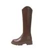 2026 Nuevas Botas Largas Adelgazantes Otoño/Invierno Botas Altas hasta la Rodilla con Corte en V Botas de Monta para Mujer con Aumento Interno de Altura Botas Elásticas Adelgazantes